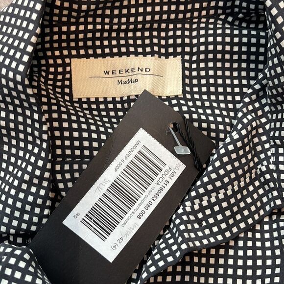 Weekend Max Mara Silk Dress Top NEW - Picture 3 of 4